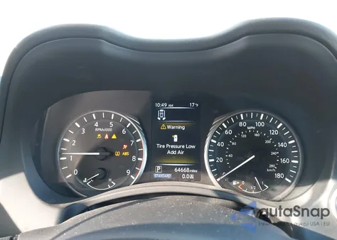 2021 Infiniti Q50 Red Sport 400 Awd из США, поврежденный, VIN JN1FV7DR8MM881030